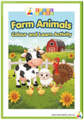 Farm Friends Early Learning Colouring and Fact Book