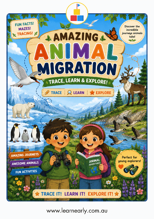 Amazing Animal Migration Printable Activity Pack