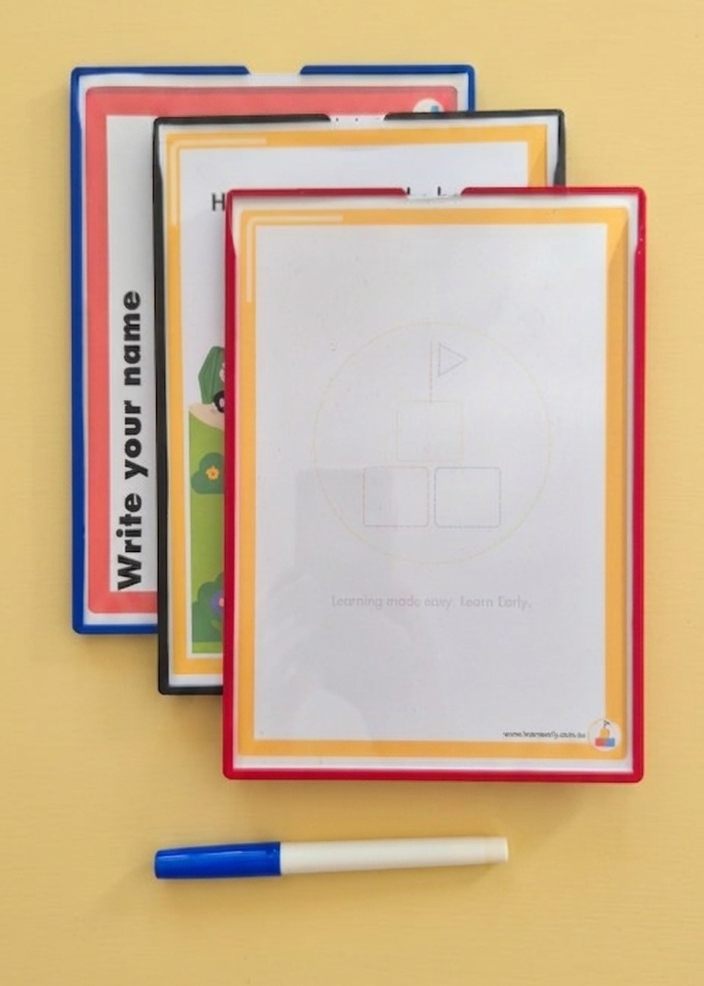PaperTrap I: Reusable Writing and Art Pad for Toddlers (4mm)