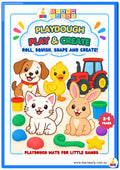 PLAYDOUGH PLAY & CREATE - Playdough Mats for Little Hands